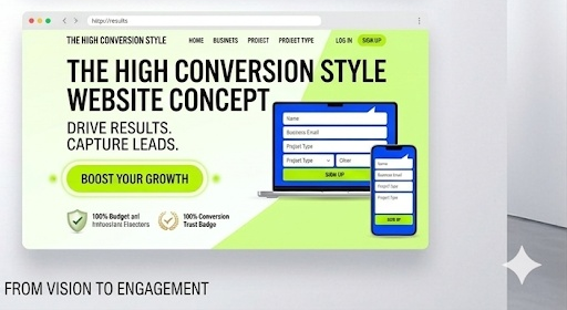 The High-Conversion design direction
